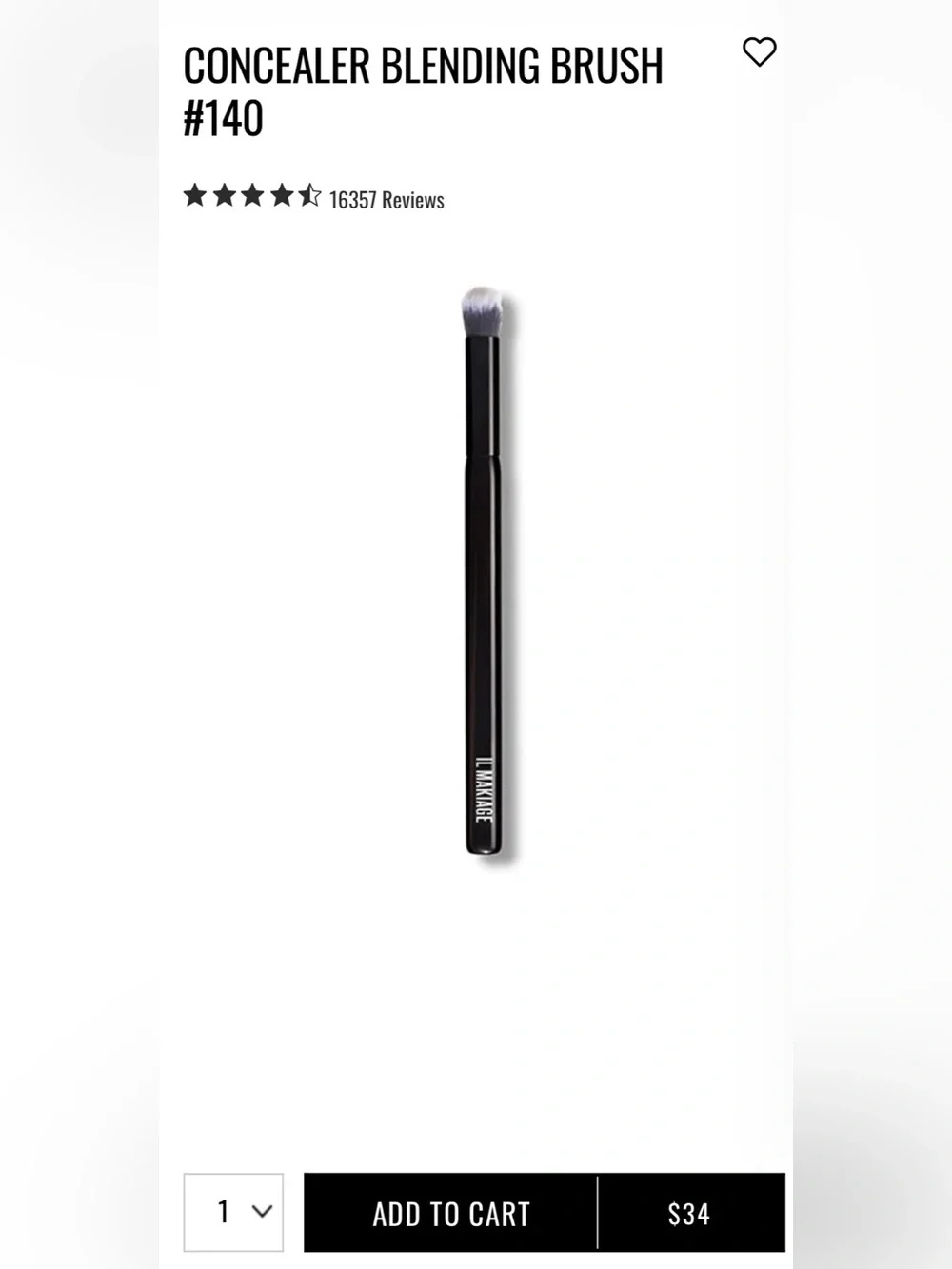 3 Professional Makeup Brushes NIB by IL MAKIAGE